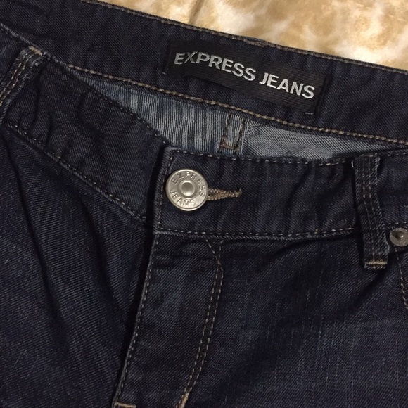 Express Barley Boot Zelda Ultra Low Rise Jeans - Picture 2 of 5